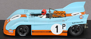 NSR 0205 Porsche 908/3 - No.1 Gulf. J. W. Automotive. 2nd place, Nürburgring 1000 Kilometres 1973. Pedro Rodriguez / Jo Siffert