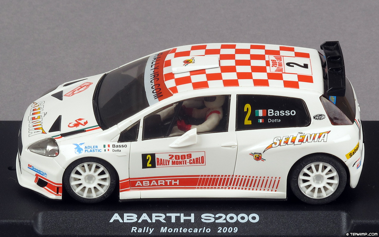 NSR 1040 Abarth Grande Punto S2000 - #2 Selènia. 5th, Rallye Monte-Carlo 2009. Giandomenico Basso / Mitia Dotta