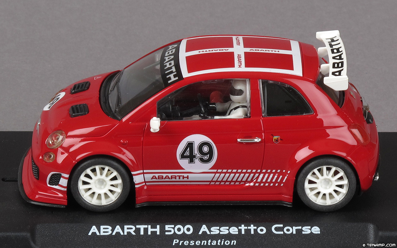 NSR 1042 Fiat Abarth 500 - #49 red presentation 2008