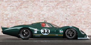 NSR 1053 Ford P68 - No33 green and gold Alan Mann limited British edition. NSR fantasy livery - 03