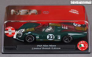 NSR 1053 Ford P68 - No33 green and gold Alan Mann limited British edition. NSR fantasy livery - 06