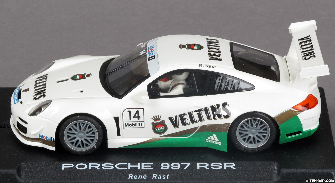 NSR 1074 Porsche 997 GT3 RSR - No.14 Veltins. Porsche Supercup 2008. Veltins MRS Racing: René Rast