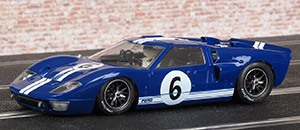 NSR 1080 Ford GT40 Mk2 - No.6 Holman & Moody. Practice livery, Le Mans 24 Hours 1966. Lucien Bianchi / Mario Andretti