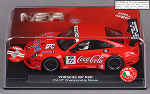 NSR 1099 Porsche 997 GT3 RSR - #71 Coca-Cola/Mobil 1. Machanek Racing: DNF, Round 1, FIA GT Championship 2005, Monza. Andrej Studenic / Rudolf Machanek - 06