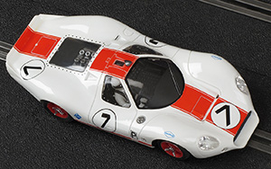 NSR 1126 Ford P68 - #7 White & Red Alan Mann Limited Edition. NSR fantasy livery. - 07