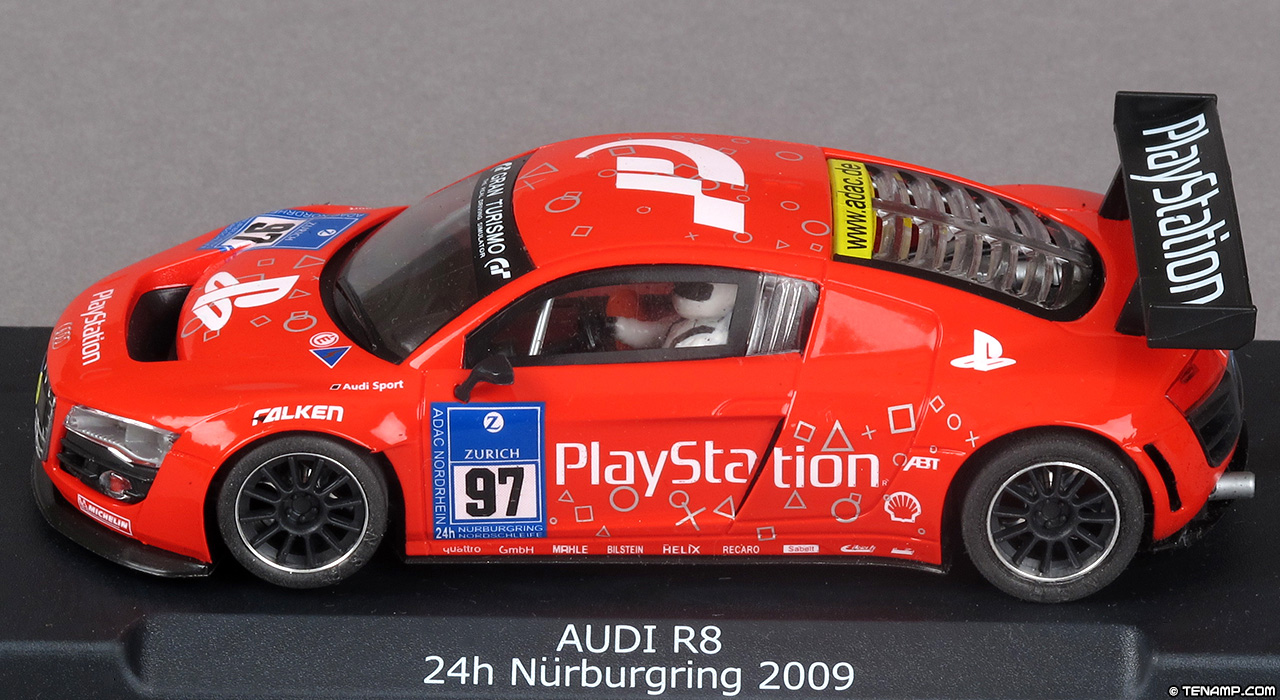 NSR 1154 Audi R8 LMS - No97 Playstation fantasy livery. Livery based on the No.97 car at the 2009 Nürburgring 24 Hours