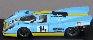 NSR 1155 Porsche 917 K - No.14 Gesipa. 10th place, Monza 1000 Kilometres 1970. Gesipa Racing Team: Jürgen Neuhaus / Helmut Kelleners