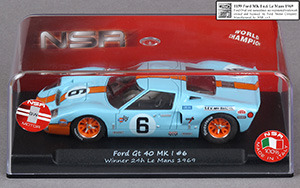 NSR 1159 Ford GT40 mk1 - #6 Gulf. J.W.Automotive Engineering Ltd: Winner, Le Mans 24 Hours 1969. Jacky Ickx / Jackie Oliver - 06