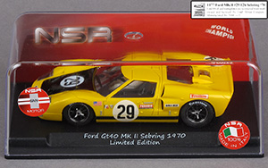 NSR 1177 Ford GT40 mk2 - #29. Auto Enterprises: DNF, Sebring 12 Hours 1970. Ray Heppenstall / Francis Grant - 06