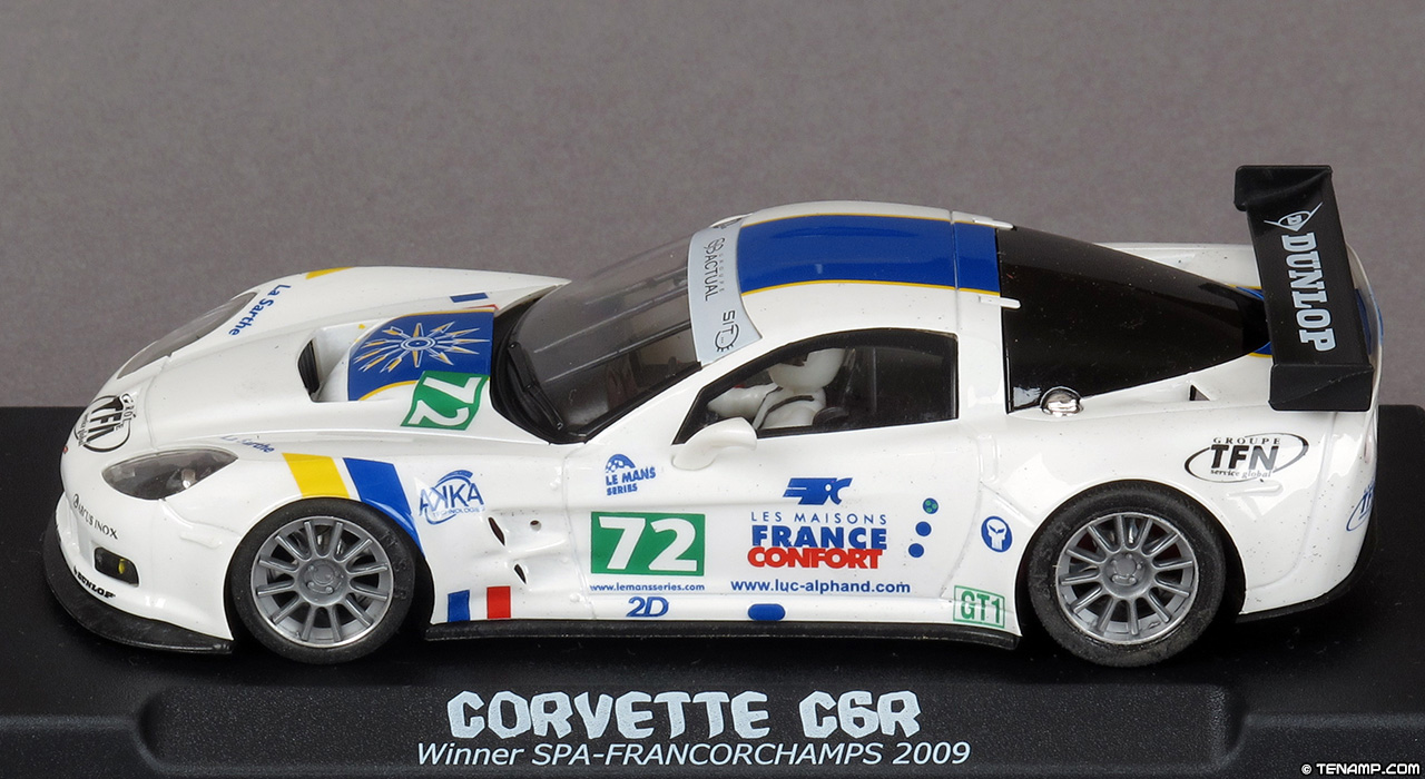 NSR 1181 Corvette C6.R - No72. France Confort. 13th place (winner GT1) Spa 1000 Kilometres 2009. Luc Alphand Aventures: Patrice Goueslard / Luc Alphand / Yann Clairay