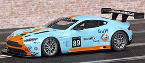 NSR 1187 ASV GT3 Aston Martin Vantage - No.89 Gulf. GPR Racing, Blancpain Endurance Series 2012. Tim Verbergt / Ronnie Latinne / Damien Dupont / Bertrand Baguette
