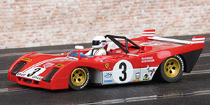 Policar CAR01A Ferrari 312 PB - #3. DNF, Monza 1000 Kilometres 1972. Spa Ferrari SEFAC: Brian Redman / Arturo Merzario - 01