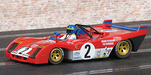 Policar CAR01B Ferrari 312 PB - #2. 3rd place, Monza 1000 Kilometres 1972. Spa Ferrari SEFAC: Ronnie Peterson / Tim Schenken - 01