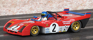 Policar CAR01B Ferrari 312 PB - #2. 3rd place, Monza 1000 Kilometres 1972. Spa Ferrari SEFAC: Ronnie Peterson / Tim Schenken