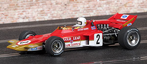 Policar CAR02A Lotus 72 - #2 Gold Leaf Team Lotus. Winner, German Grand Prix, Hockenheimring 1970. Jochen Rindt