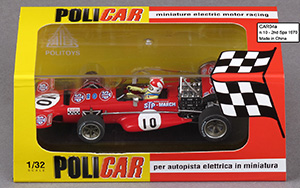 Policar CAR04A March 701 - No.10 STP. March Engineering: 2nd place, Belgian Grand Prix, Spa 1970. Chris Amon - 06