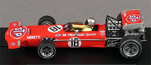 Policar CAR04F March 701 - #18 STP. Mario Andretti, 3rd place, Spanish Grand Prix 1970. STP Corporation