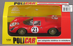 Policar CAR06A Ferrari 330 P4 - #21 SpA Ferrari SEFAC. 2nd place, Le Mans 24 Hours 1967. Ludovico Scarfiotti / Mike Parkes - 06
