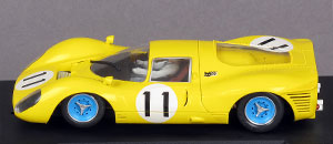 Policar CAR06B Ferrari 412 P - No.11 Equipe Nationale Belge. DNF, Spa 1000 Kilometres 1967. Willy Mairesse / "Jean Beurlys"