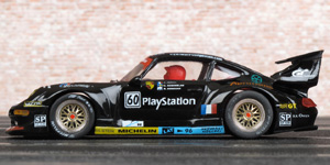 ProSlot PS1005 Porsche 911 GT2 - #60 PlayStation. DNF, Le Mans 24 Hours 1998. Jean-Pierre Jarier / Carl Rosenblad / Robin Donovan - 06