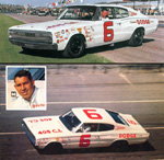1966 Dodge Charger. #6 Cotton Owens Garage / South Eastern Dodge Dealers. David Pearson 1966