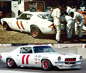 1970 Chevrolet Camaro #11. Laurel Racing: Trans-Am 1971/72, Larry Brock / Hiroshi Fushida. Historic Trans-Am (as at 2018) Stephen Sorenson