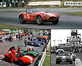 AC Cobra - No.23 Jack Sears. 4th place, Tourist Trophy, Goodwood 1964. Round 13, World Sportscar Championship