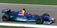 Sauber Petronas C18 - #11 Red Bull/Petronas/Parmalat. Jean Alesi 1999