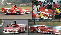 Alfa Romeo 33TT12 - #4 Campari. Willi Kauhsen Racing Team. Winner, Watkins Glen 6 Hours 1975. Henri Pescarolo / Derek Bell