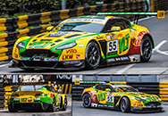 Aston Martin V12 Vantage GT3 - No.55 VLT. Craft-Bamboo Racing, FIA GT World Cup, Macau 2015. Darryl O'Young