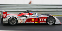 Audi R10 TDI - #3. Audi Sport Team Joest. DNF, Le Mans 24 Hours 2007. Mike Rockenfeller / Lucas Luhr / Alexandre Prémat