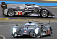 Audi R18 TDI - #1 Audi Sport Team Joest. DNF, Le Mans 24 Hours 2011. Timo Bernhard / Romain Dumas / Mike Rockenfeller