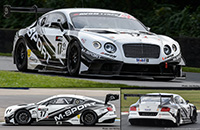 Bentley Continental GT3 - #17 M-Sport. British GT Championship 2014. Steven Kane / Humaid Al Masaood / Rembert Berg