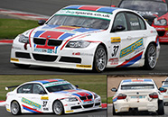 BMW 320si - #37 Scalextric Digital. Forster Motorsport: British Touring Car Championship, Donington Park 2010. Arthur Forster