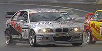 BMW M3 GTR - #110 Leo's Jeans. VLN Endurance Racing Championship, Nürburgring 2002. Gerhard Leffers / Christopher Blatzheim / Rainer Dörr
