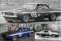 1969 Chevrolet Camaro. #19 University of Pittsburgh. Trans-Am 1970-1971. Bob Fryer