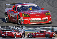 Corvette C6.R - No.46 Dynamat. Michael Baughman Racing: DNF, Daytona 24 Hours 2012. Ray Mason / Armand Fumal / Michael Baughman / Jeff Nowicki / Ivo Breukers