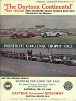 The Daytona Continental 1964. Program cover