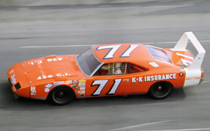 Dodge Charger Daytona - #71, K&K Insurance. 1970 Grand National Division Champion, Bobby Isaac