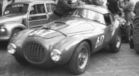 Ferrari 166/212 MM Uovo - #617. DNF, Mille Miglia 1952. Guido Mancini / Adriano Ercolani
