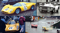 Ferrari 412 P - #11 Equipe Nationale Belge. DNF, Spa 1000 Kilometres 1967. Willy Mairesse / Jean Beurlys