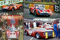 Ferrari 412 P - #23 Maranello Concessionaires. DNF, Le Mans 24 Hours 1967. Richard Attwood / Piers Courage