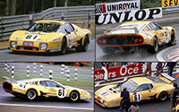 Ferrari 512 BB LM - #61 Harksound/EMKA. 12th place, Le Mans 24 Hours 1979. Nick Faure / Bernard de Dryver / Steve O'Rourke / Jean Blaton "Beurlys"