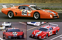 Ferrari 512 BB LM - #64 NART. North American Racing Team: DNF, Le Mans 24 Hours 1979. Jean-Pierre Delaunay / Cyril Grandet / Preston Henn