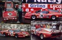 Ferrari 512 BB LM. No.79 Scudéria Supercar Bellancauto. DNF, Le Mans 24 Hours 1980. Spartaco Dini / Fabrizio Violati / Maurizio Micangeli