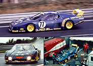 Ferrari 512 BB LM - #77 European University. Charles Pozzi / JMS Racing: DNF, Le Mans 24 Hours 1980. Claude Ballot-Léna / Jean-Claude Andruet