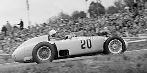 Ferrari D50 - No20, André Pilette, Belgian Grand Prix 1956