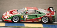 Ferrari F40 - #41 Brummel. 18th place, Le Mans 24 Hours 1995. Gary Ayles / Massimo Monti / Fabio Mancini