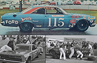 1967 Ford Fairlane. #115 Vel's. Parnelli Jones, winner, Riverside NASCAR 1967
