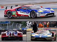 Ford GT - #68 Ford Chip Ganassi Team USA. 18th place, Le Mans 24 Hours 2016. Joey Hand / Dirk Müller / Sébastien Bourdais